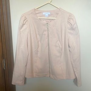 NEW Liz Claiborne peach Blazer Jacket! 16W
